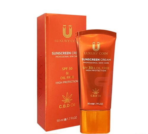 کرم ضد آفتاب لاکچری کوین SPF30 و SPF50